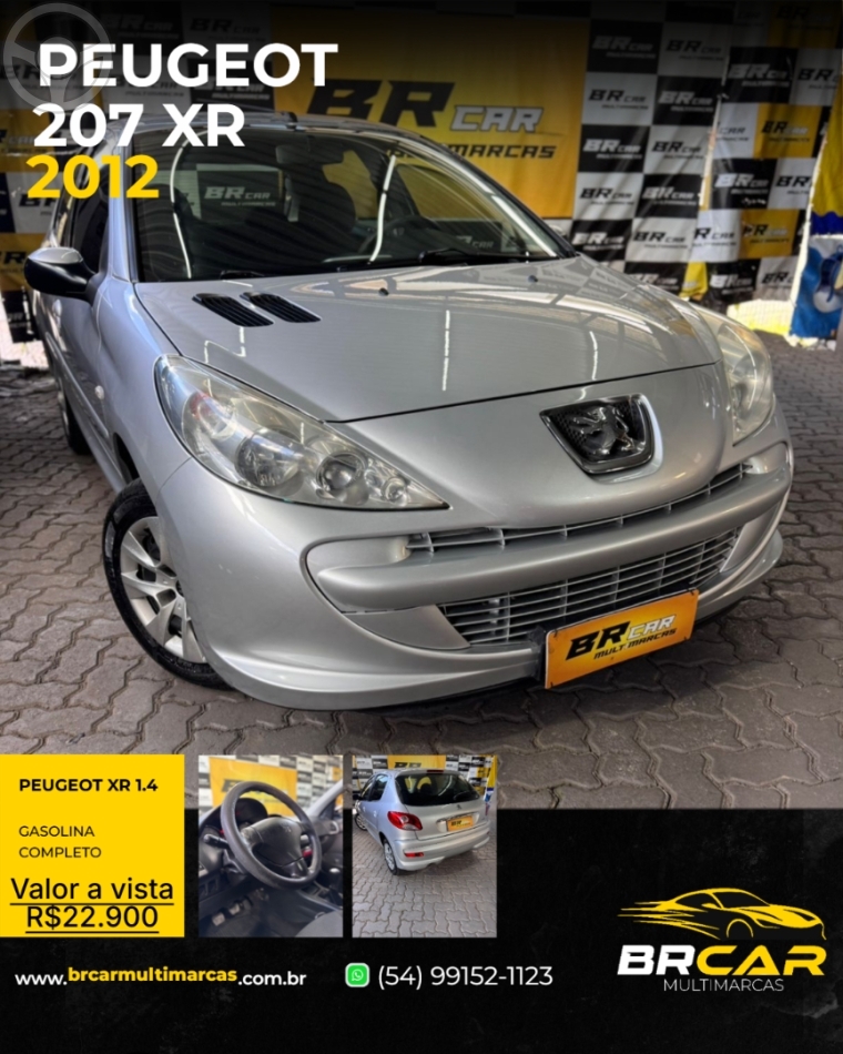 207 1.4 XR 8V FLEX 4P MANUAL - 2012 - CAXIAS DO SUL