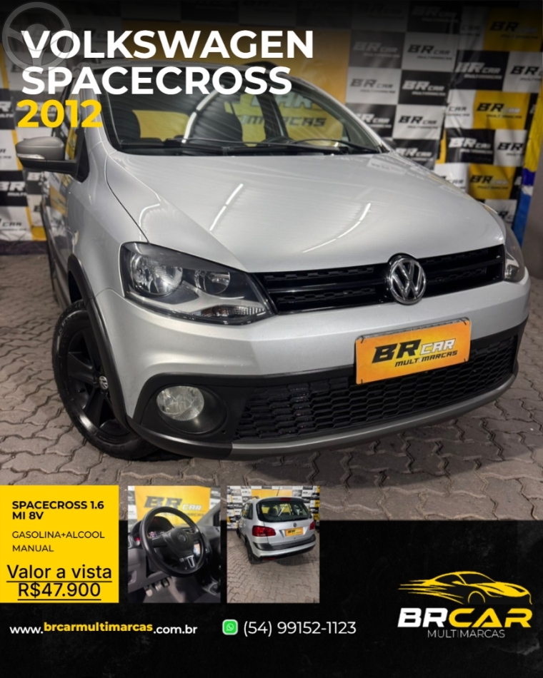 SPACE CROSS 1.6 MI 8V FLEX 4P MANUAL - 2012 - CAXIAS DO SUL