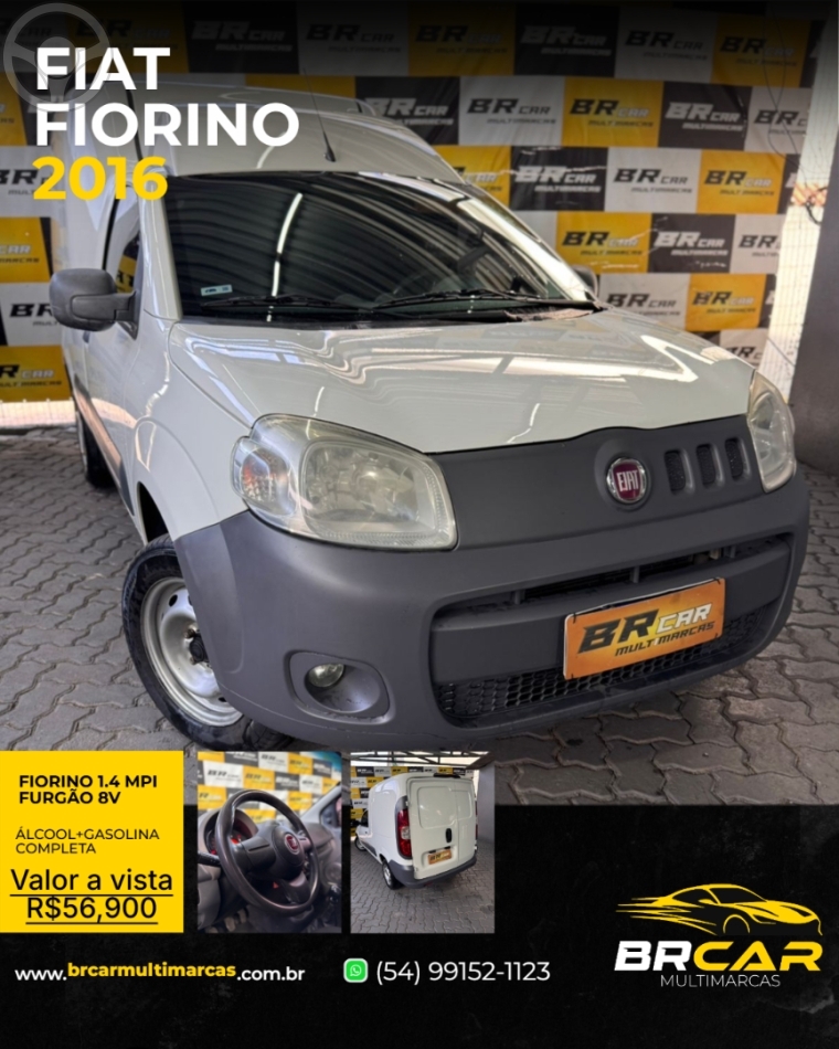 FIORINO 1.4 MPI FURGÃO 8V FLEX 2P MANUAL - 2016 - CAXIAS DO SUL