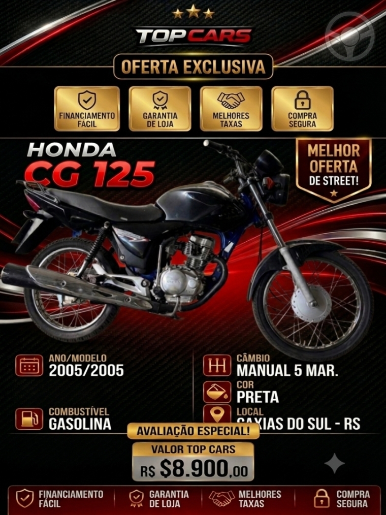 CG 150 TITAN KS - 2007 - CAXIAS DO SUL
