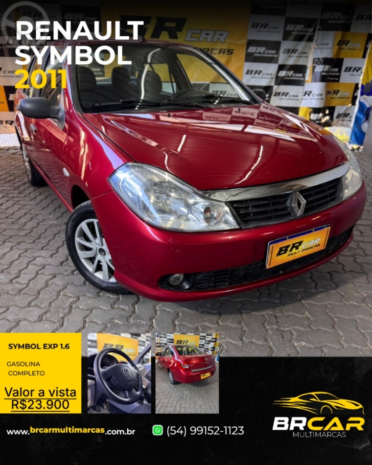 SYMBOL 1.6 EXPRESSION 8V FLEX 4P MANUAL - 2011 - CAXIAS DO SUL