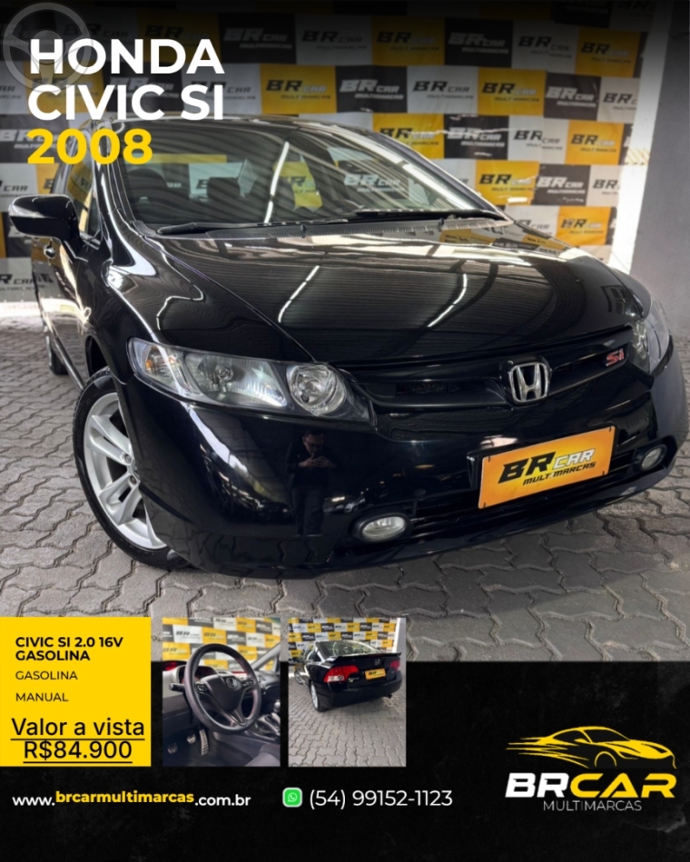 CIVIC 2.0 SI 16V 4P MANUAL - 2008 - CAXIAS DO SUL