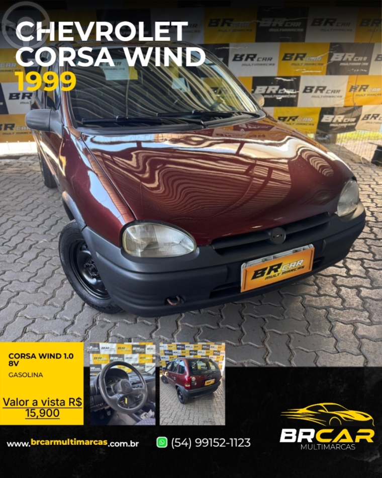 CORSA 1.0 MPFI WIND 8V 4P MANUAL - 1999 - CAXIAS DO SUL