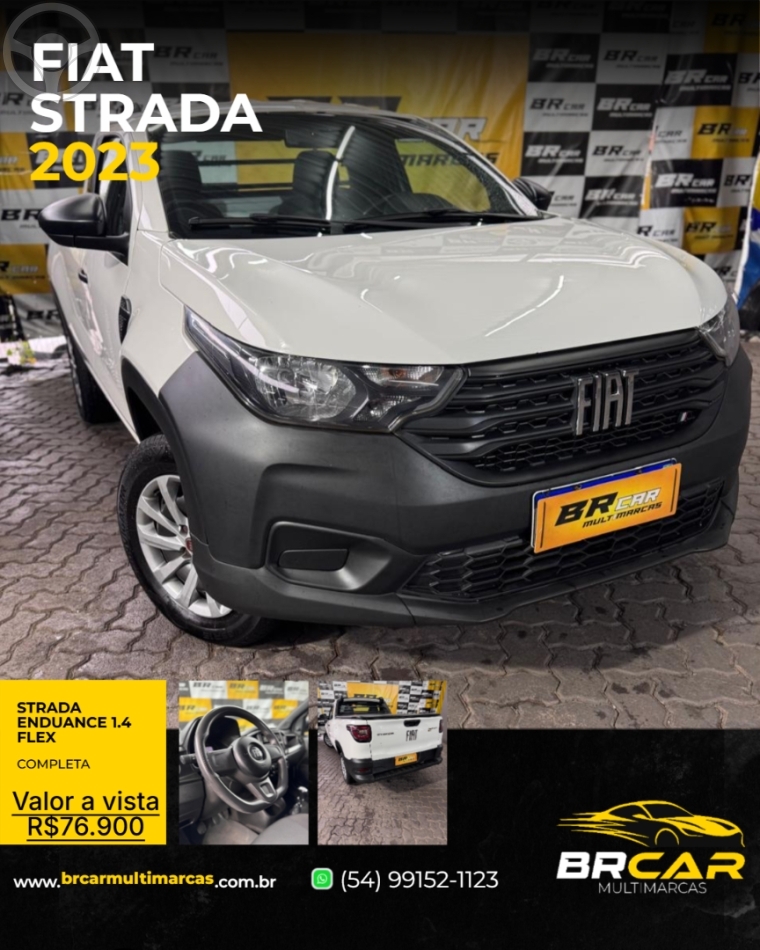 STRADA 1.4 ENDURANCE CS PLUS 8V FLEX 2P MANUAL - 2023 - CAXIAS DO SUL