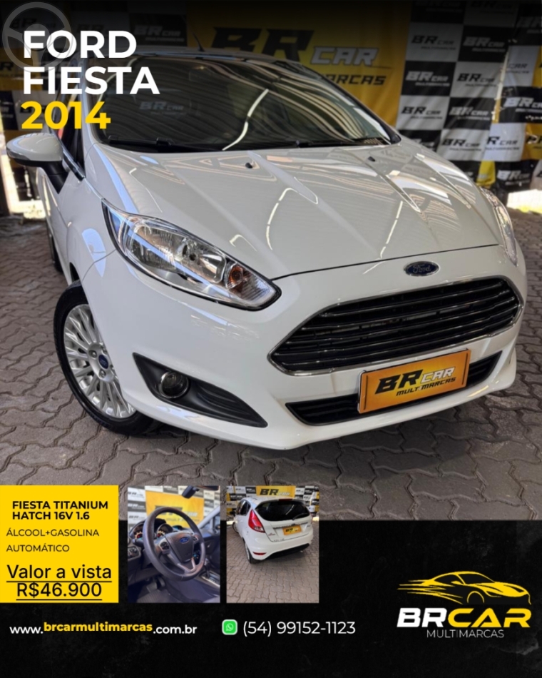 FIESTA 1.6 TITANIUM HATCH 16V FLEX 4P AUTOMÁTICO - 2014 - CAXIAS DO SUL