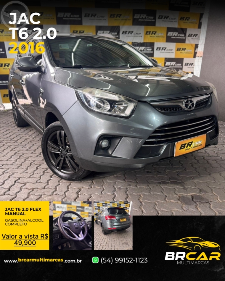 T6 2.0 16V JET FLEX 4P MANUAL - 2016 - CAXIAS DO SUL