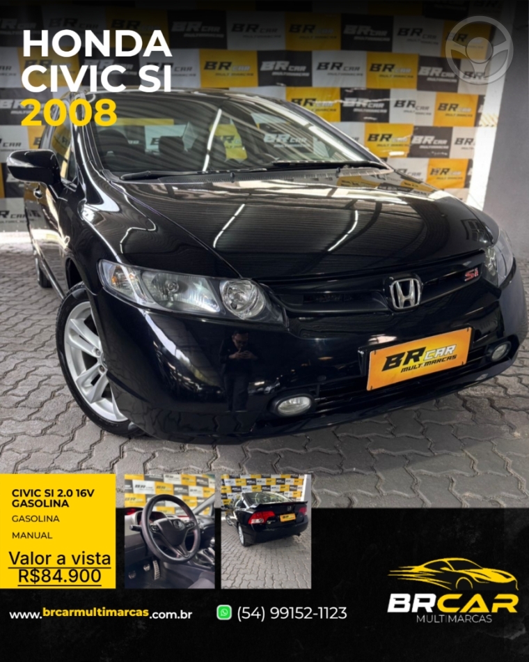 CIVIC 2.0 SI 16V 4P MANUAL - 2008 - CAXIAS DO SUL