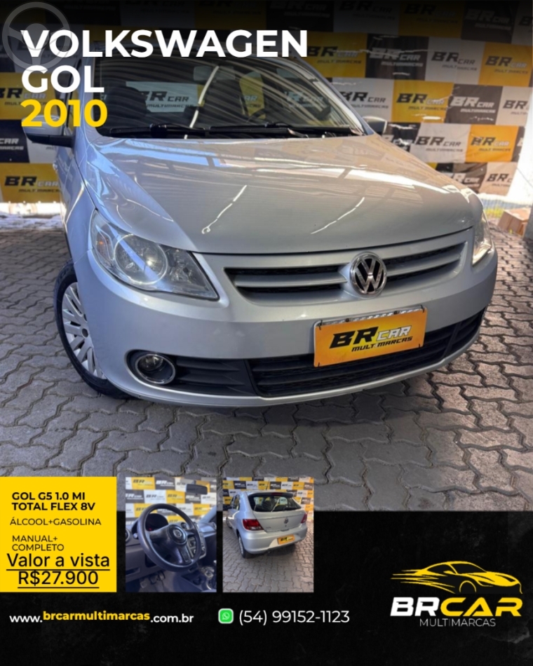 GOL 1.0 MI 8V FLEX 4P MANUAL G.V - 2010 - CAXIAS DO SUL