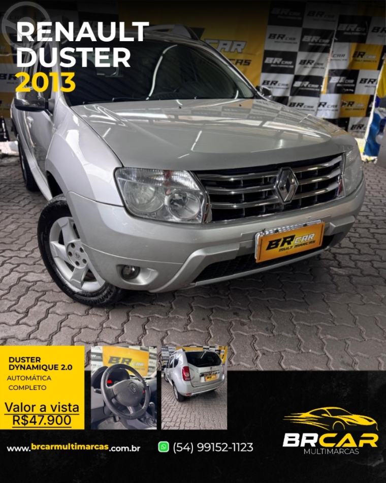 DUSTER 2.0 DYNAMIQUE 4X2 16V FLEX 4P AUTOMÁTICO - 2013 - CAXIAS DO SUL