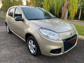 sandero 1.0 authentique 16v flex 4p manual 2013 campo bom