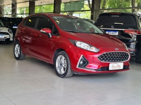 fiesta 1.6 sel hatch 16v flex 4p automatico 2018 novo hamburgo