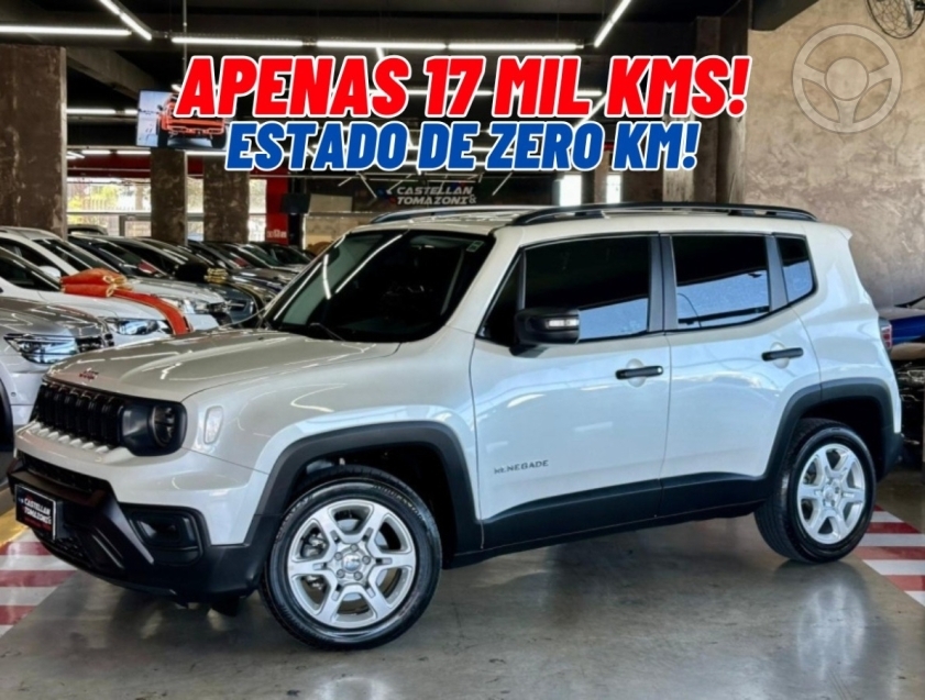 RENEGADE 1.3 SPORT T270 16V TURBO FLEX 4P AUTOMÁTICO - 2024 - CAXIAS DO SUL