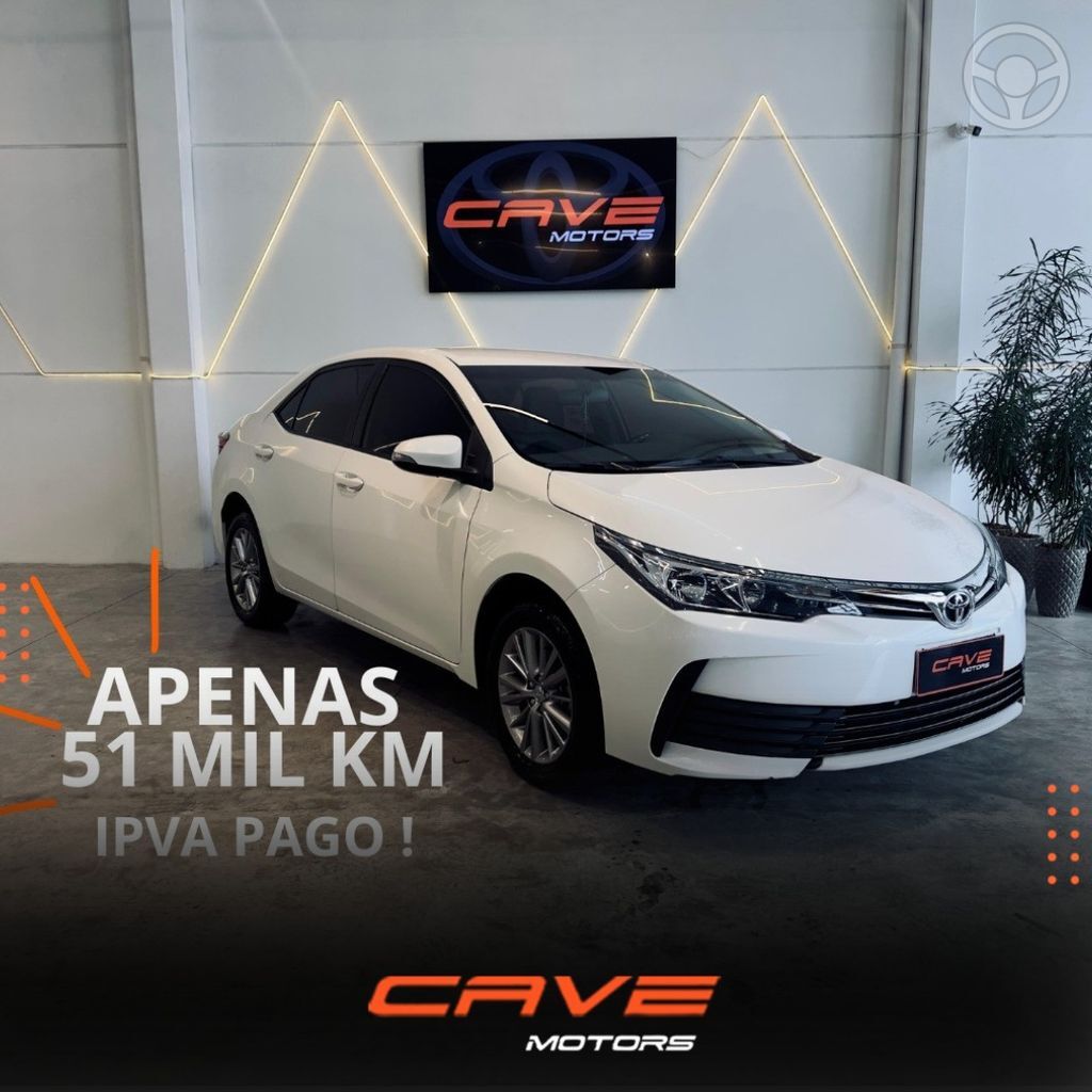 COROLLA GLI UPPER 1.8 FLEX 16V AUT.  - 2019 - CAXIAS DO SUL