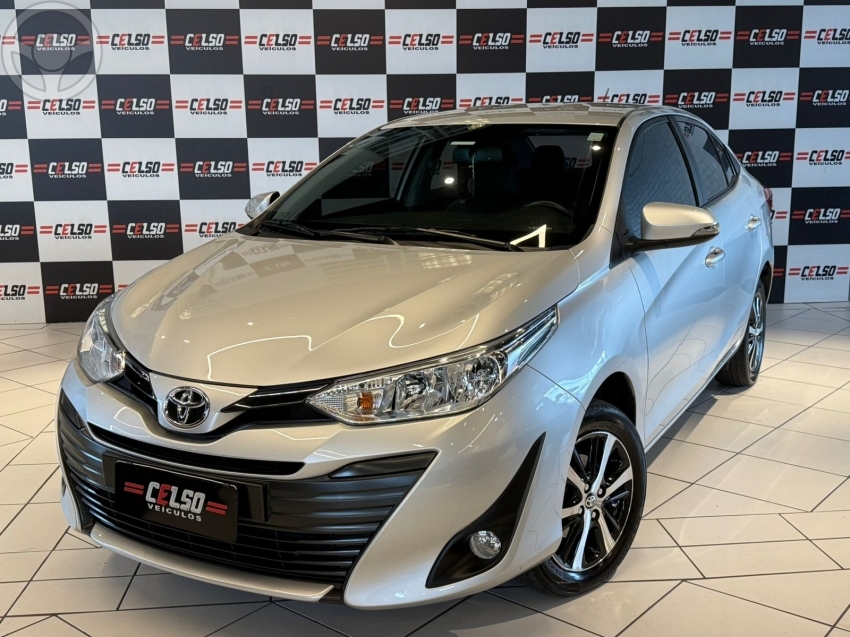 YARIS 1.5 16V FLEX SEDAN XS MULTIDRIVE4 - 2019 - DOIS IRMãOS