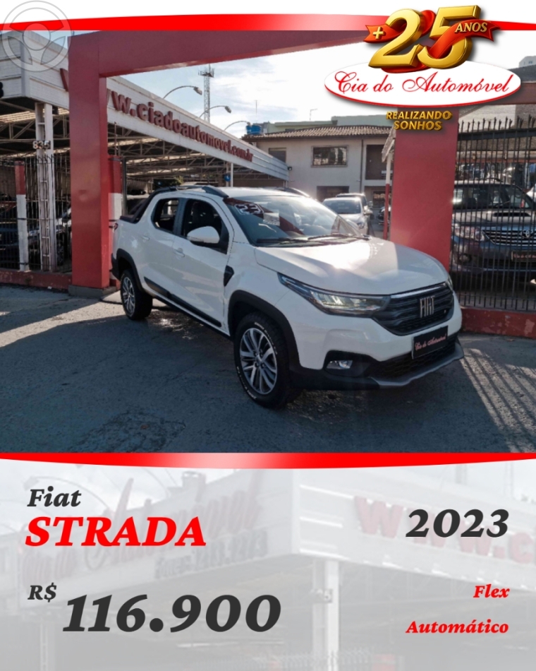 STRADA 1.3 VOLCANO CD 8V FLEX 4P AUTOMÁTICO - 2023 - CAXIAS DO SUL