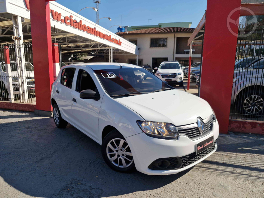 SANDERO 1.0 AUTHENTIQUE 16V FLEX 4P MANUAL - 2015 - CAXIAS DO SUL