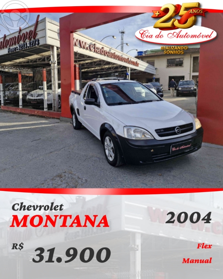 MONTANA 1.8 MPFI CS 8V FLEXPOWER 2P MANUAL - 2004 - CAXIAS DO SUL