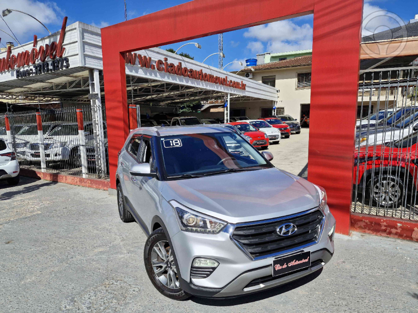 HYUNDAI - CRETA 2.0 16V FLEX PRESTIGE AUTOMÁTICO - 2018/2018 - PRATA - R$ 92.000,00