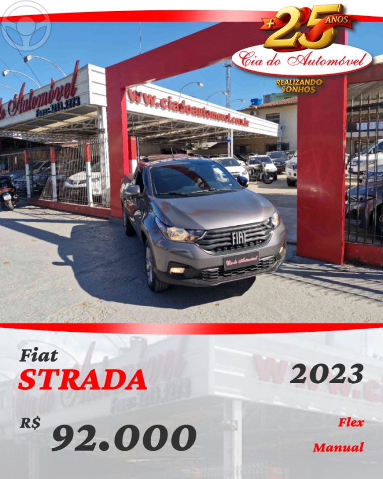 STRADA 1.3 FREEDOM PLUS CS 8V FLEX 2P MANUAL - 2023 - CAXIAS DO SUL