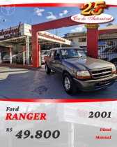 ranger 2.5 xl 4x2 cd 8v turbo intercooler diesel 4p manual 2001 caxias do sul