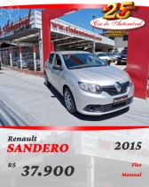 sandero 1.0 authentique 16v flex 4p manual 2015 caxias do sul