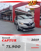 captur 1.6 life 16v flex 4p automatico 2019 caxias do sul