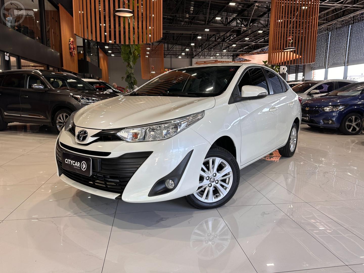 YARIS 1.5 XL CONNECT 16V FLEX 4P AUTOMATICO - 2019 - SANTA CRUZ DO SUL
