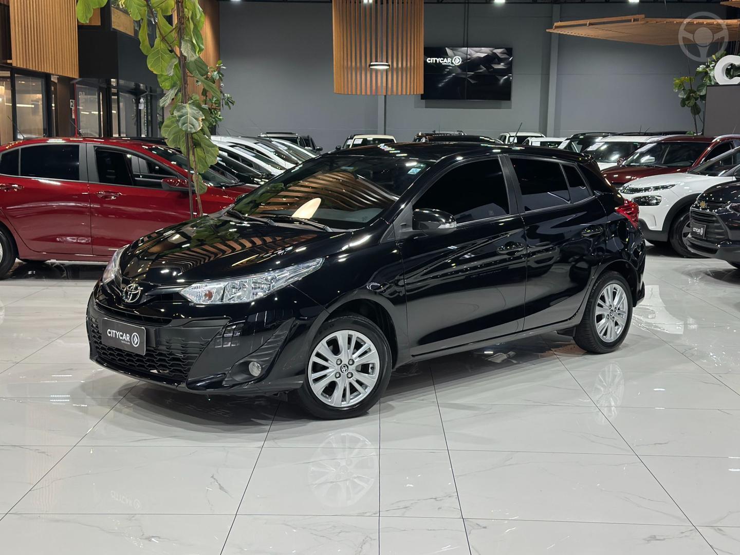YARIS 1.3 16V FLEX XL PLUS TECH MULTIDRIVE17 - 2019 - SANTA CRUZ DO SUL