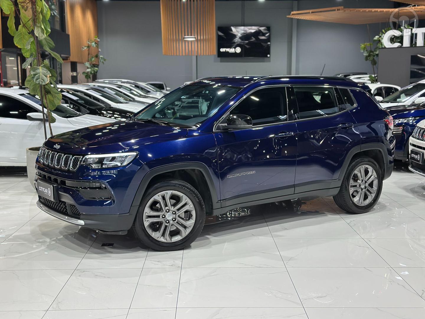 COMPASS 1.3 LONGITUDE T270 16V TURBO FLEX 4P AUTOMATICO - 2023 - SANTA CRUZ DO SUL
