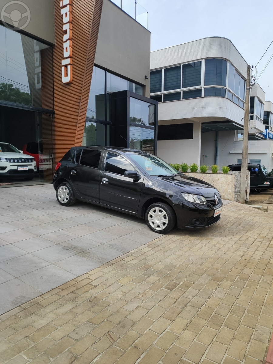 SANDERO 1.0 AUTHENTIQUE 16V FLEX 4P MANUAL - 2015 - ERECHIM