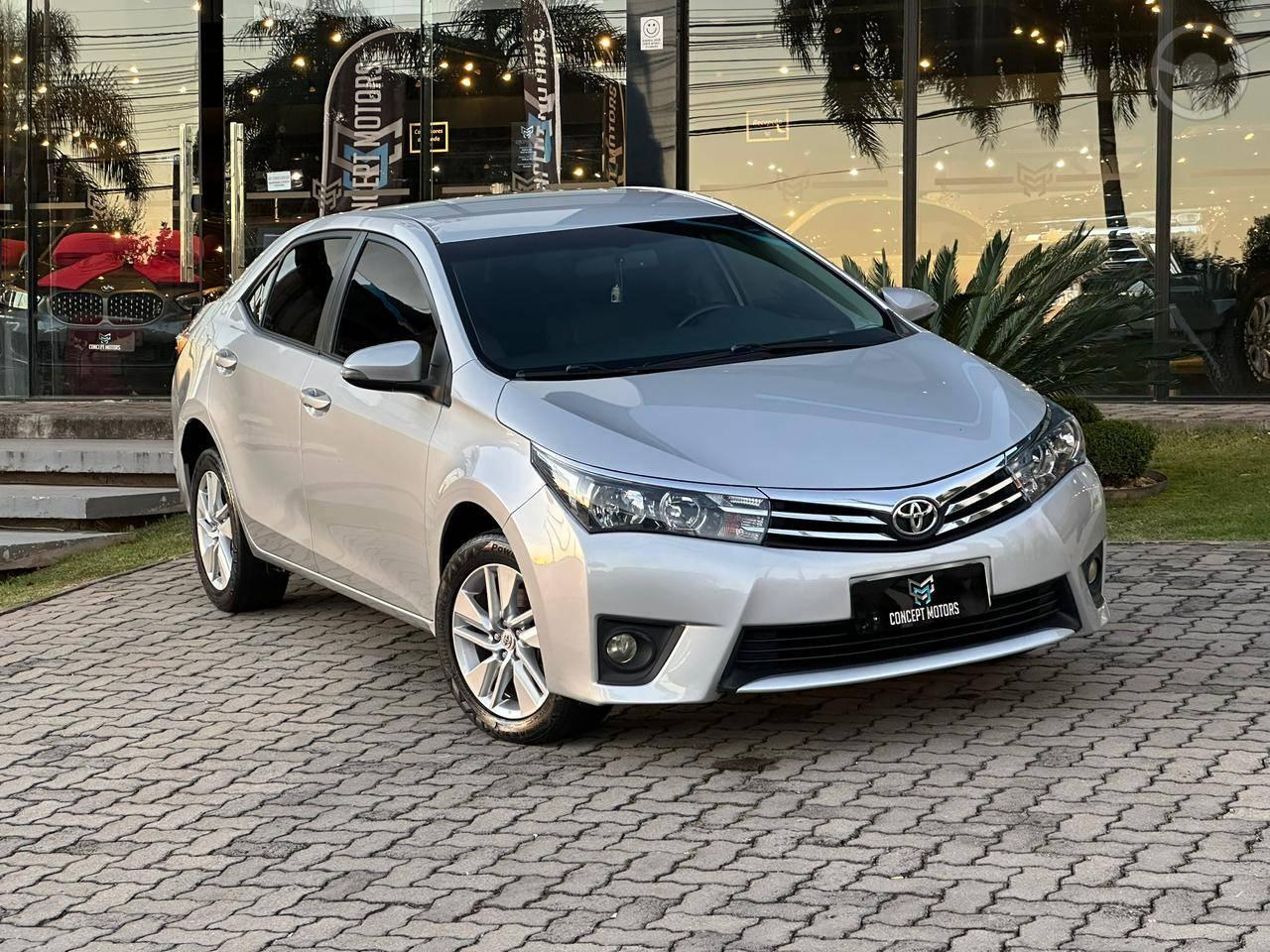 COROLLA 1.8 GLI 16V FLEX 4P AUTOMÁTICO - 2017 - PASSO FUNDO