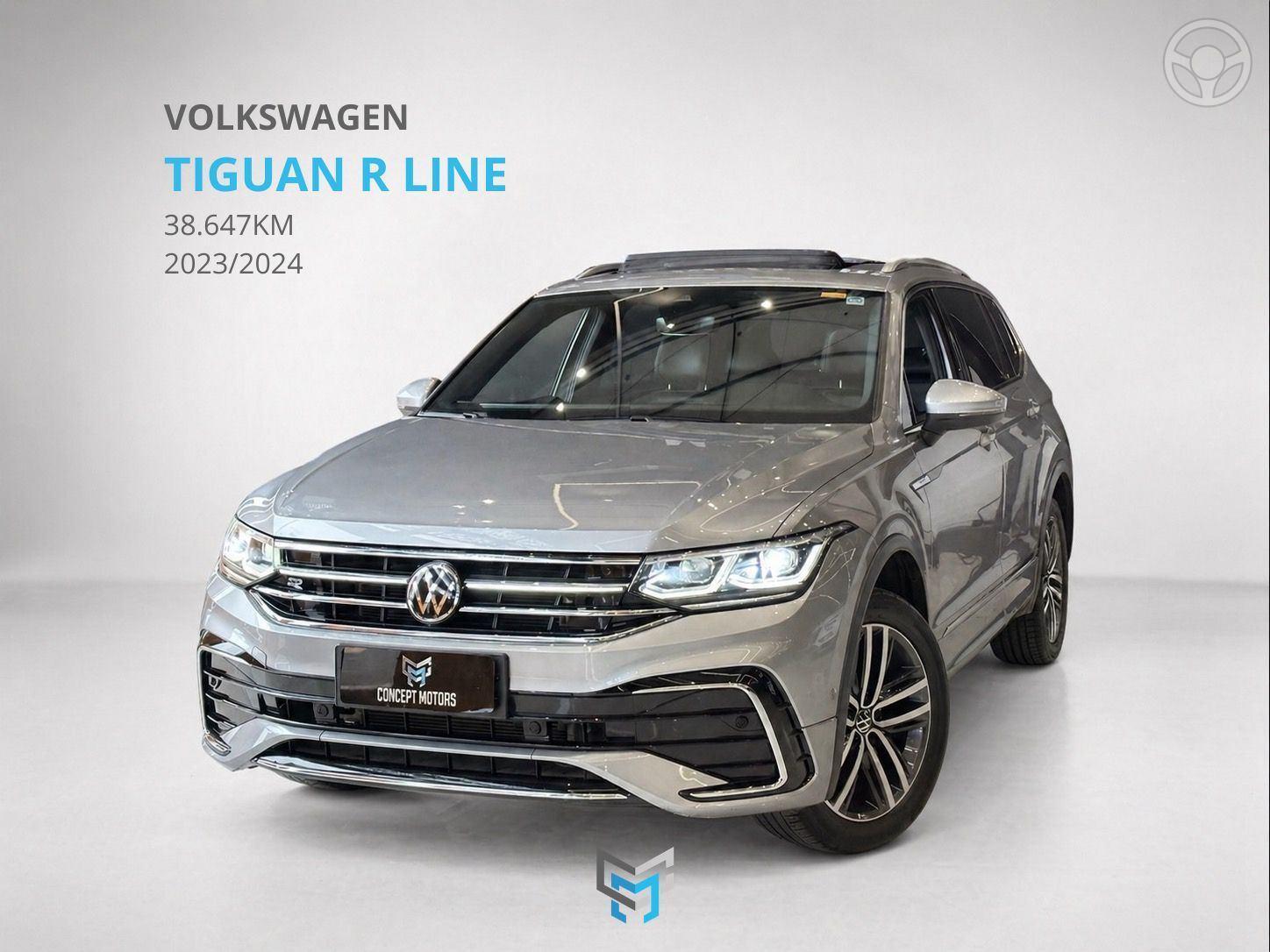 TIGUAN 2.0 ALLSPACE R-LINE 300 TSI 4P AUTOMÁTICO - 2024 - PASSO FUNDO