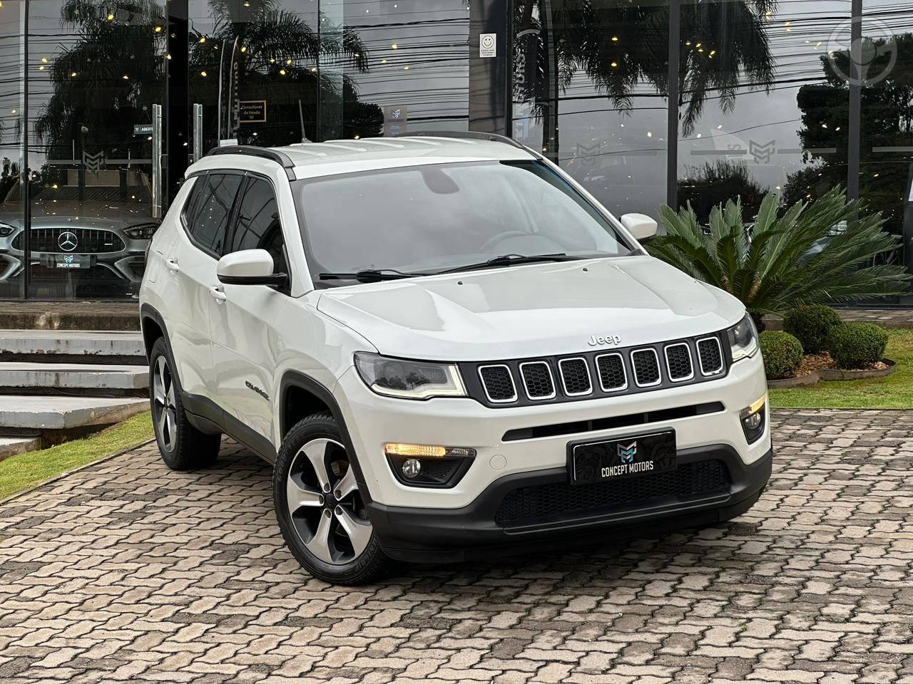 COMPASS 2.0 16V FLEX LONGITUDE AUTOMÁTICO - 2017 - PASSO FUNDO