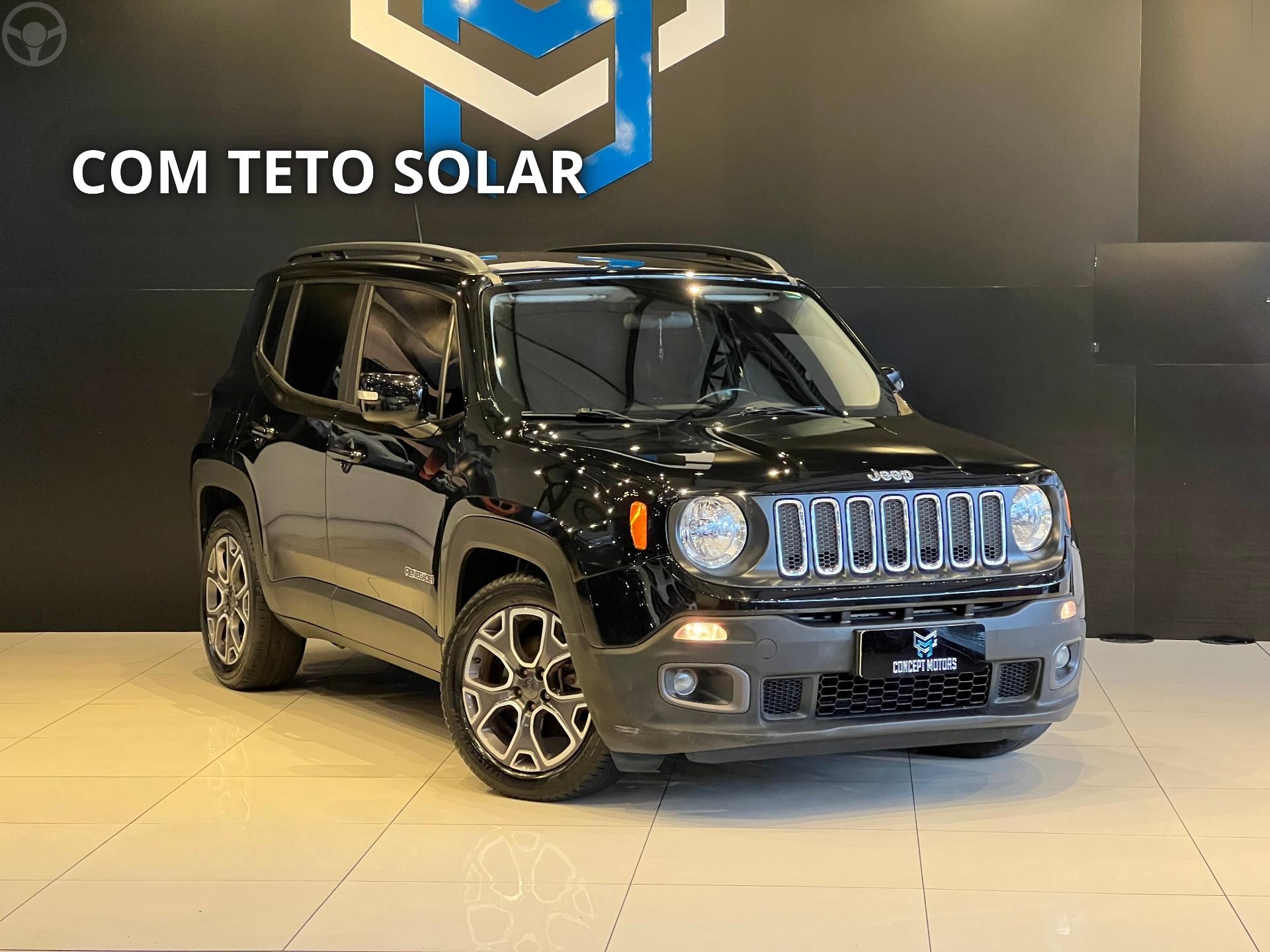 RENEGADE 1.8 16V FLEX LONGITUDE 4P AUTOMÁTICO - 2016 - PASSO FUNDO