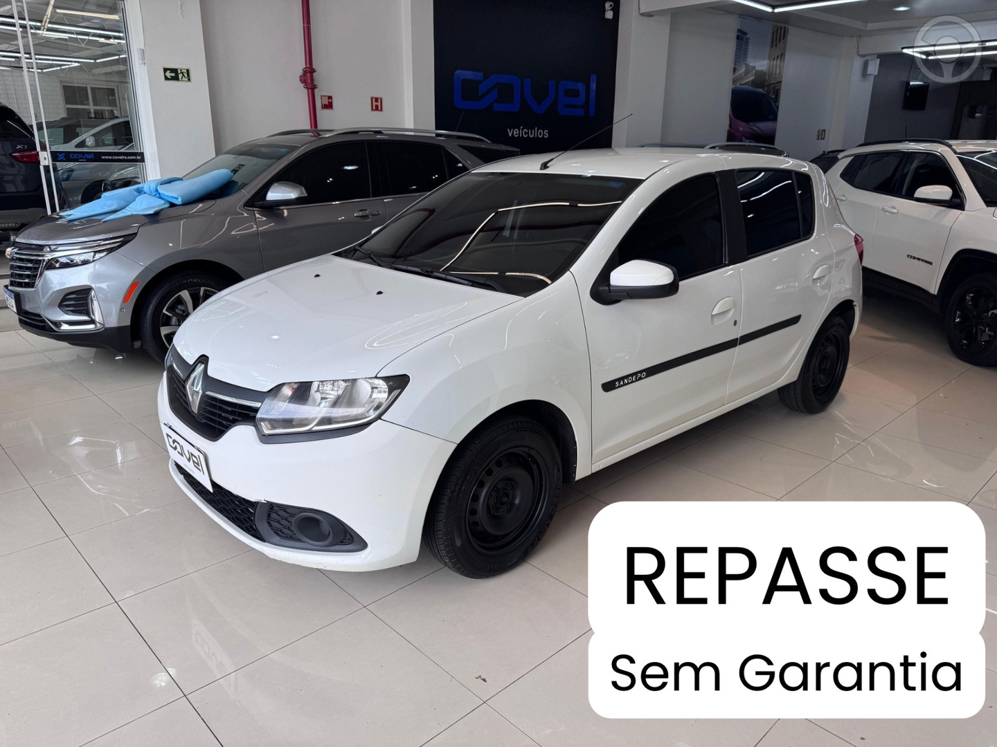 SANDERO 1.0 EXPRESSION 16V FLEX 4P MANUAL - 2017 - ENCANTADO