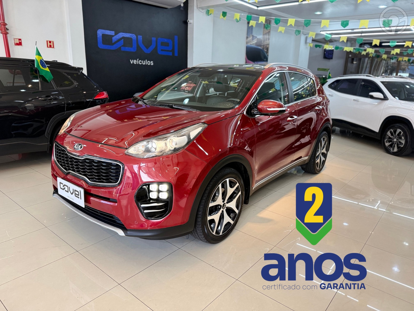 SPORTAGE 2.0 EX 4X2 16V FLEX 4P AUTOMATICO - 2017 - ENCANTADO