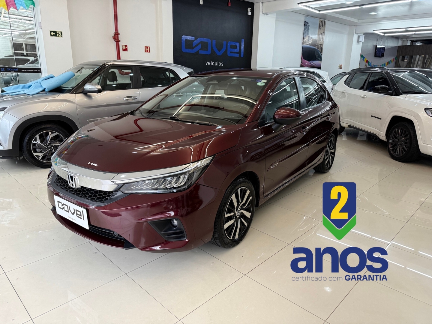 CITY 1.5 HATCHBACK TOURING 16V FLEX 4P AUTOMATICO - 2023 - ENCANTADO