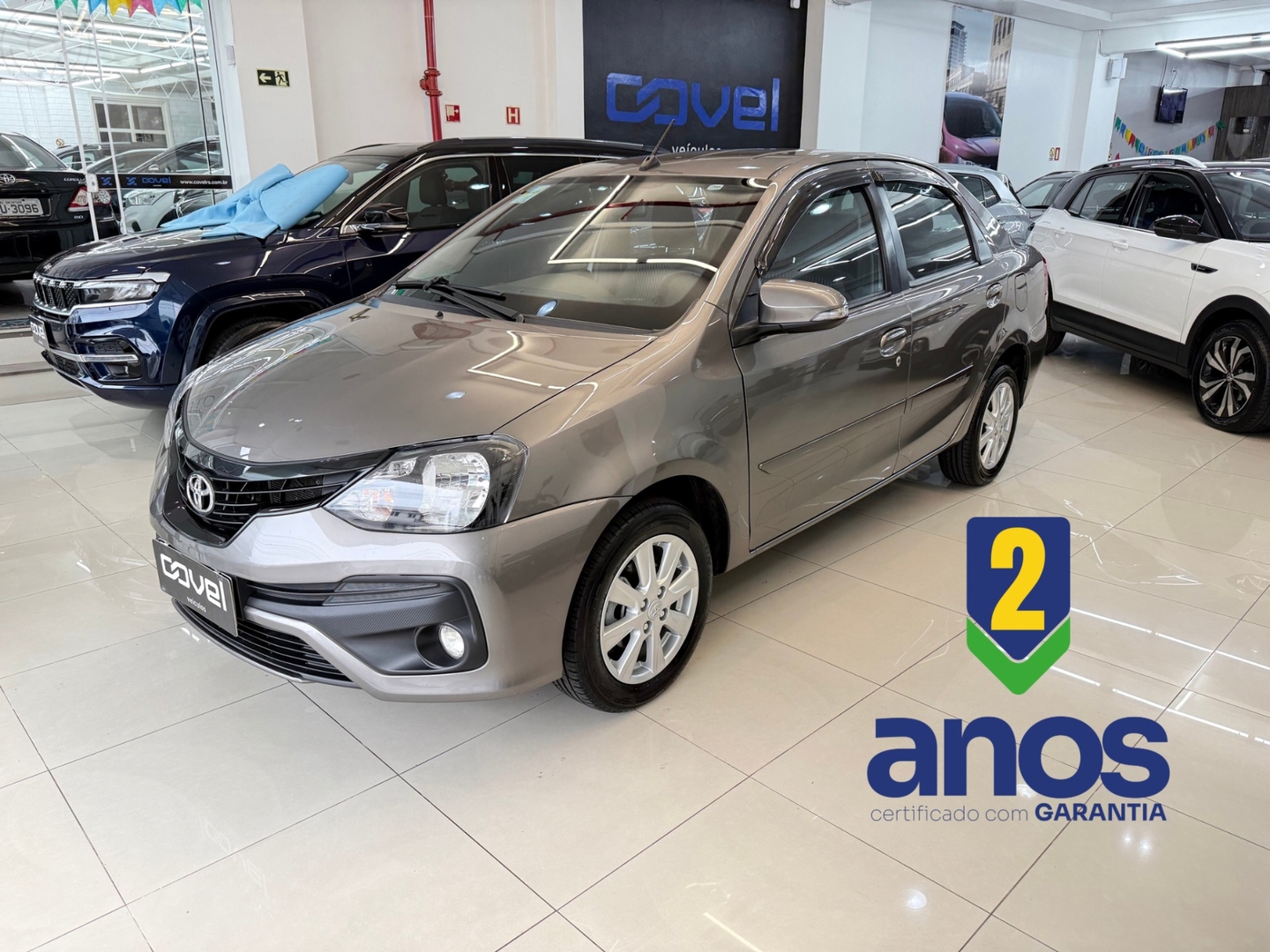 ETIOS 1.5 X PLUS SEDAN 16V FLEX 4P AUTOMATICO - 2020 - ENCANTADO