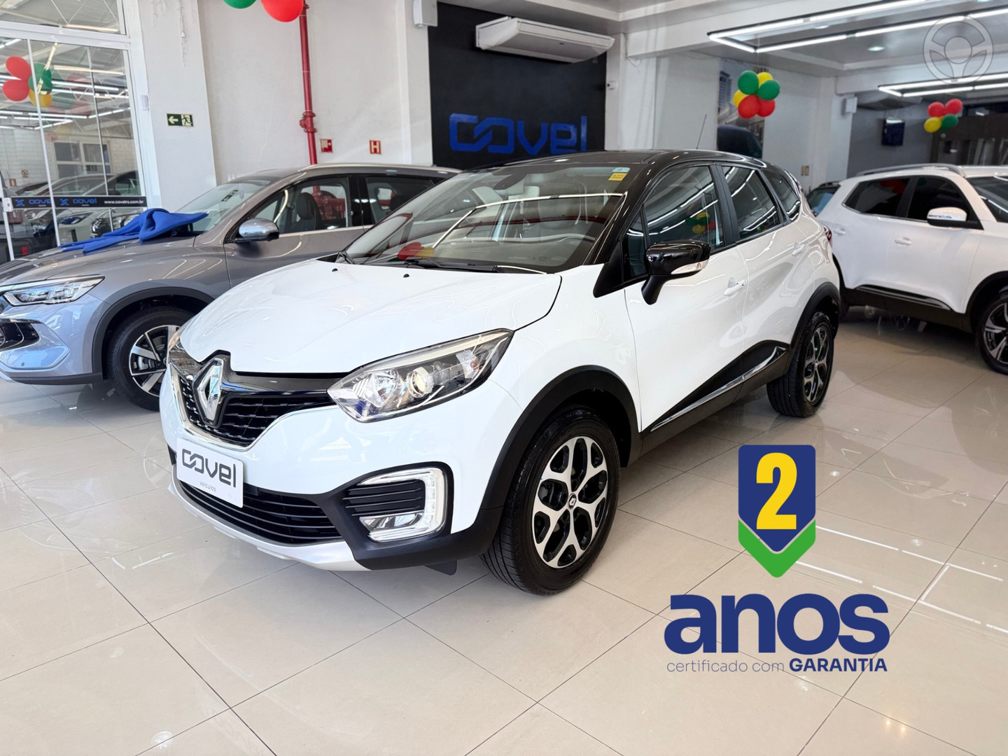 CAPTUR 1.6 16V FLEX INTENSE AUTOMATICO - 2019 - ENCANTADO