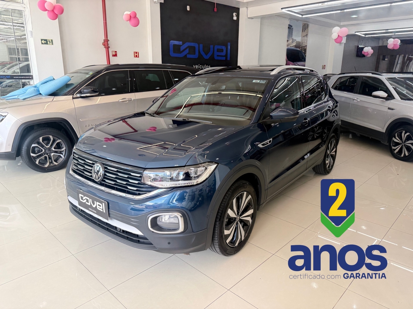 T-CROSS 1.4 HIGHLINE TSI 16V FLEX 4P AUTOMATICO - 2024 - ENCANTADO