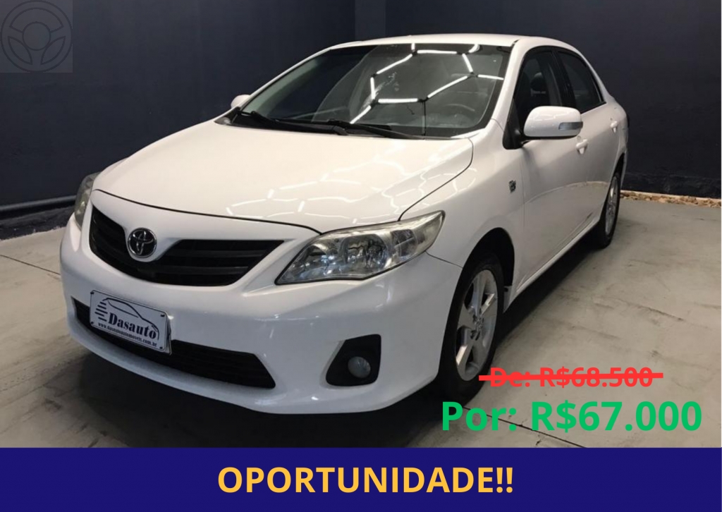 COROLLA 2.0 XEI 16V FLEX 4P AUTOMÁTICO - 2012 - CAXIAS DO SUL
