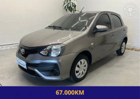 etios 1.3 x 16v flex 4p automatico 2019 caxias do sul