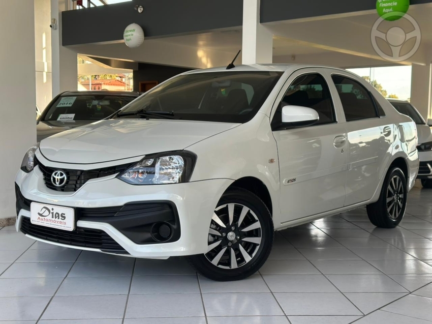 ETIOS 1.5 X SEDAN 16V FLEX 4P AUTOMÁTICO - 2019 - CAMPO BOM