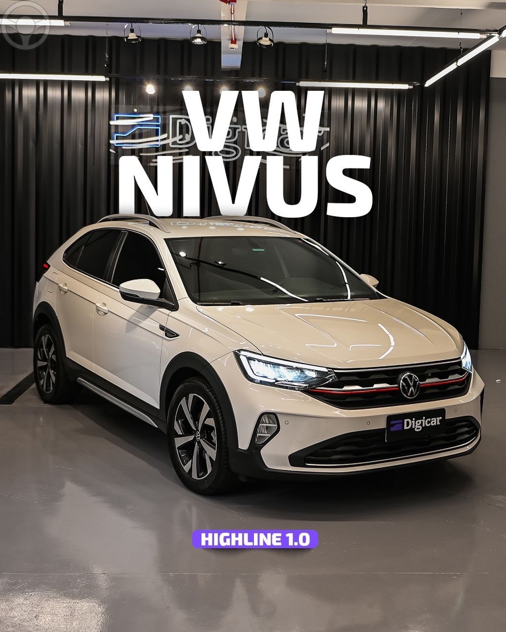 NIVUS NIVUS HIGHLINE 1.0 200 TSI FLEX AUT. - 2021 - LAJEADO