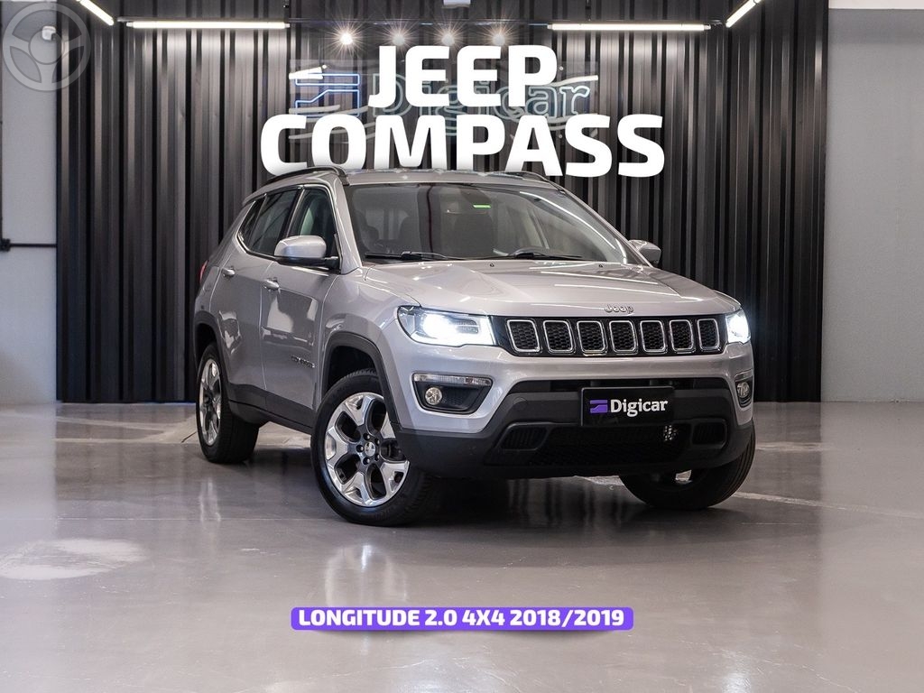 COMPASS LONGITUDE 2.0 4X4 DIES. 16V AUT.  - 2019 - LAJEADO