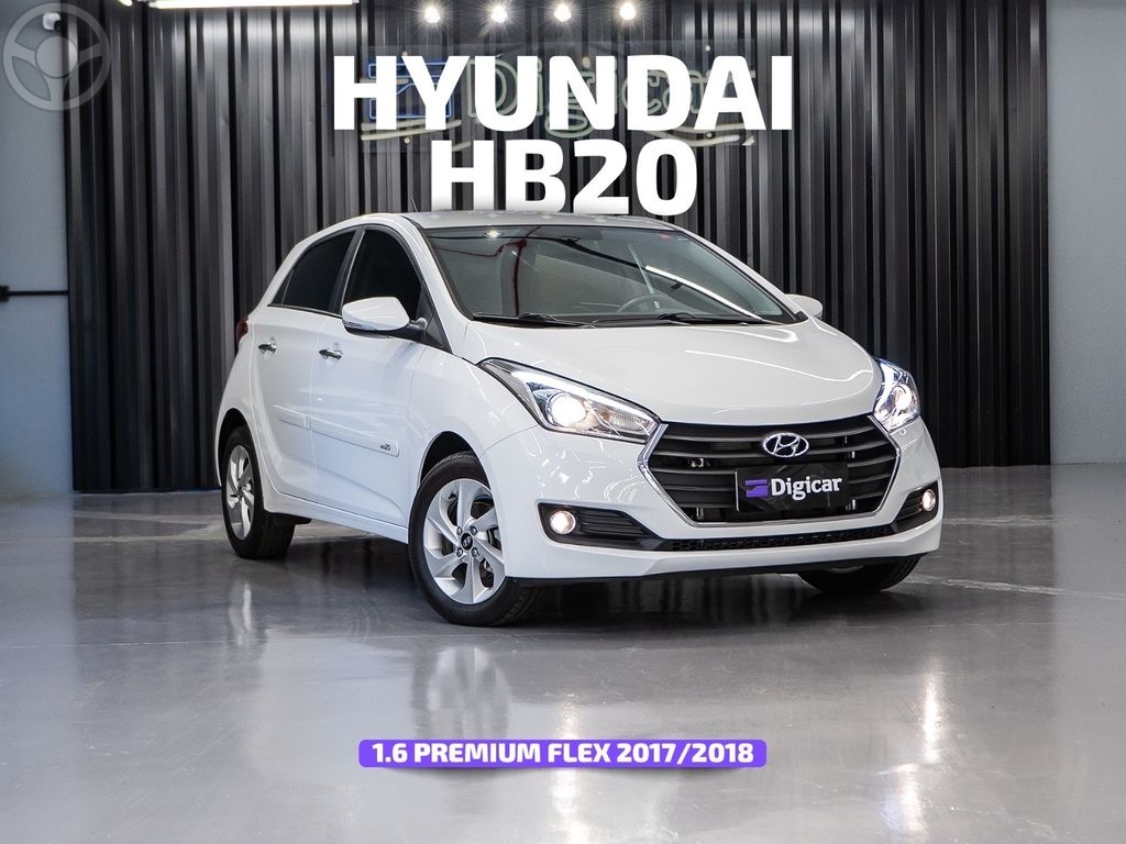 HB20 PREMIUM 1.6 FLEX 16V AUT.  - 2018 - LAJEADO
