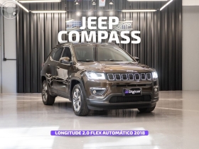 compass longitude 2.0 4x2 flex 16v aut.  2018 lajeado