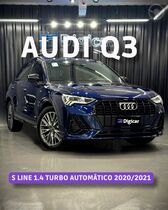 q3 black s line 1.4 tfsi s tronic  2021 lajeado