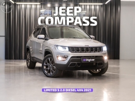 compass limited 2.0 4x4 diesel 16v aut. 2021 lajeado