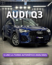 q3 black s line 1.4 tfsi s tronic  2021 lajeado